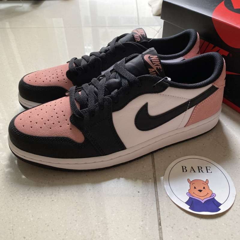 Jual Air Jordan 1 Low OG Bleached Coral [CZ0790-061] - 46.5 di