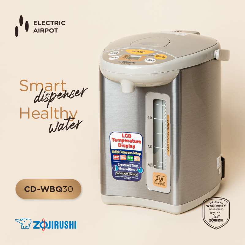 Zojirushi CD-WBQ30 HA Micom Electric Dispensingpot Pemanas Air [3 Liter]