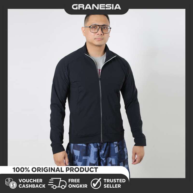 Promo Reebok HS Men s Track Suit IC6916 Jaket Olahraga Lari Sepeda