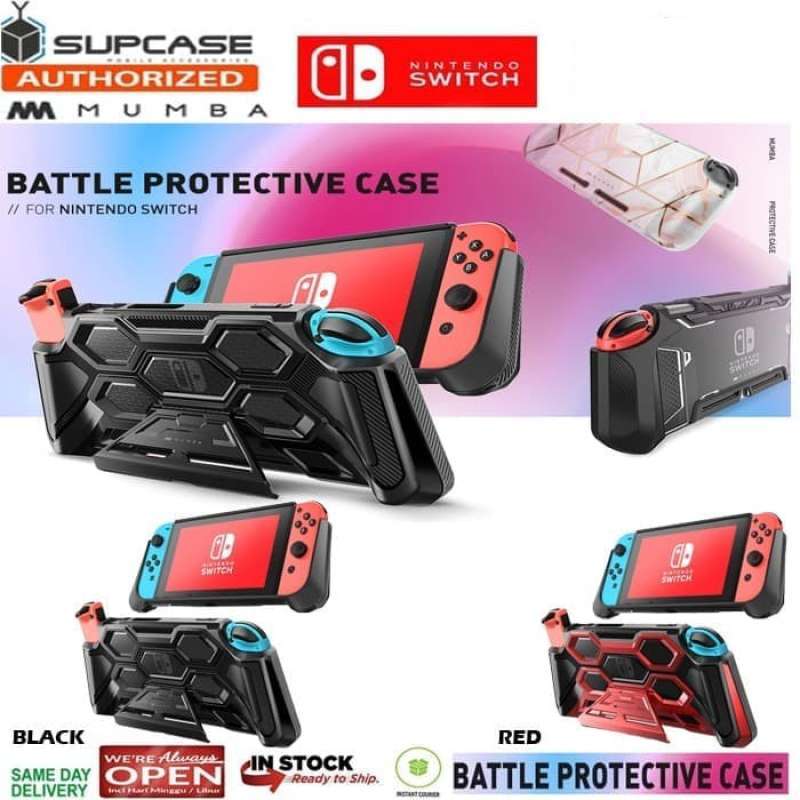 Jual Nintendo Switch Case Mumba Battle Series Heavy Duty Grip