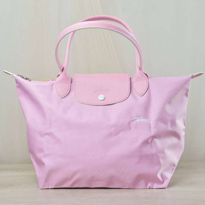 Longchamp Le pliage Club Powder Pink SLH