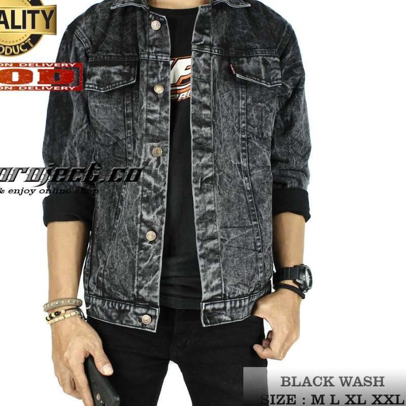 Promo Bayar Ditempat jaket Jeans Pria Jaket Pria Jaket Denim Size M L Xl Xxl kd9 Red Washing M Diskon 21 Di Seller Falproject Falproject Kota Bandung Blibli