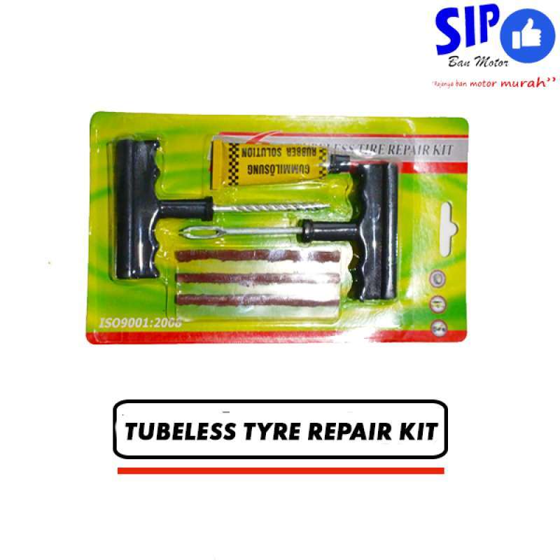 Tambal Tubeless Tyre Kit Price Waico Universal Heavy Duty Steel