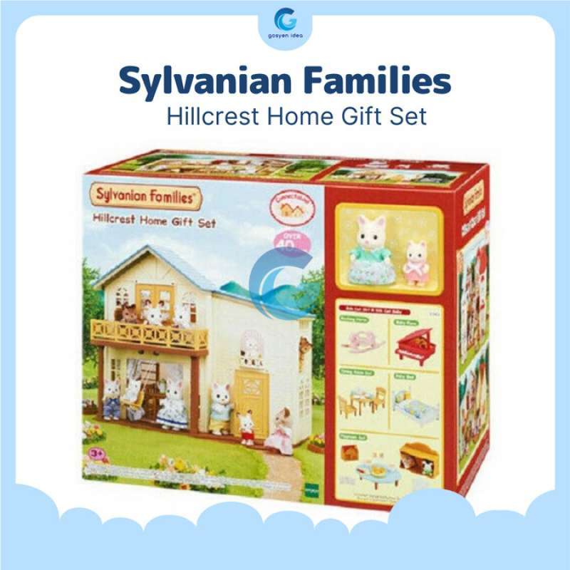 Promo Sylvanian Families Hillcrest Home Gift Set Mainan Koleksi