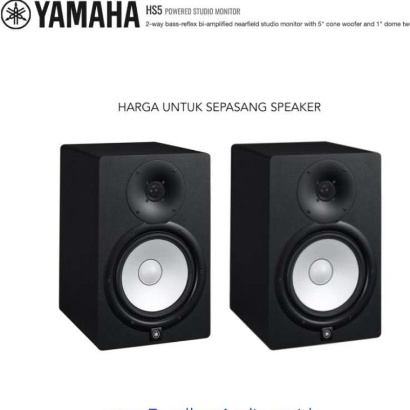 Yamaha HS5 aktif studio monitor speaker