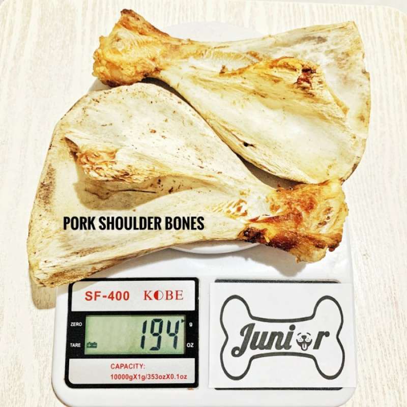 Can dogs chew deals pork shoulder bones
