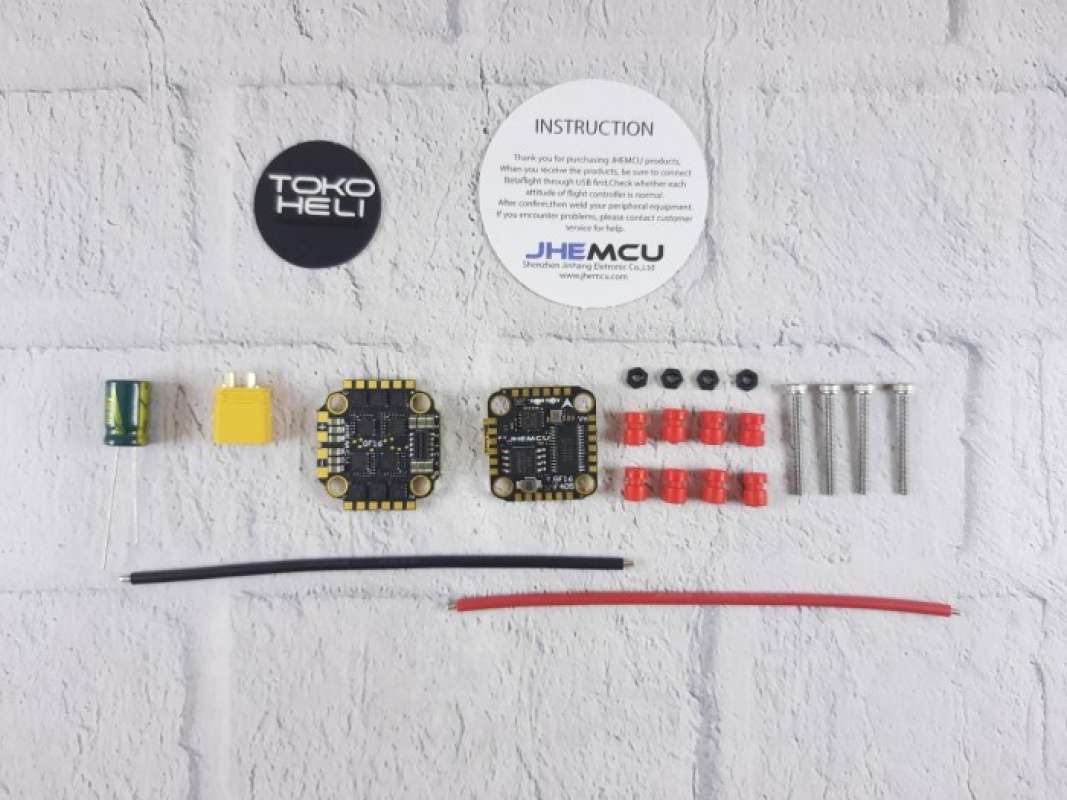 Jual JHEMCU GF16 2 4S 16x16 F405 13A 4IN1 FC ESC Flight Controller