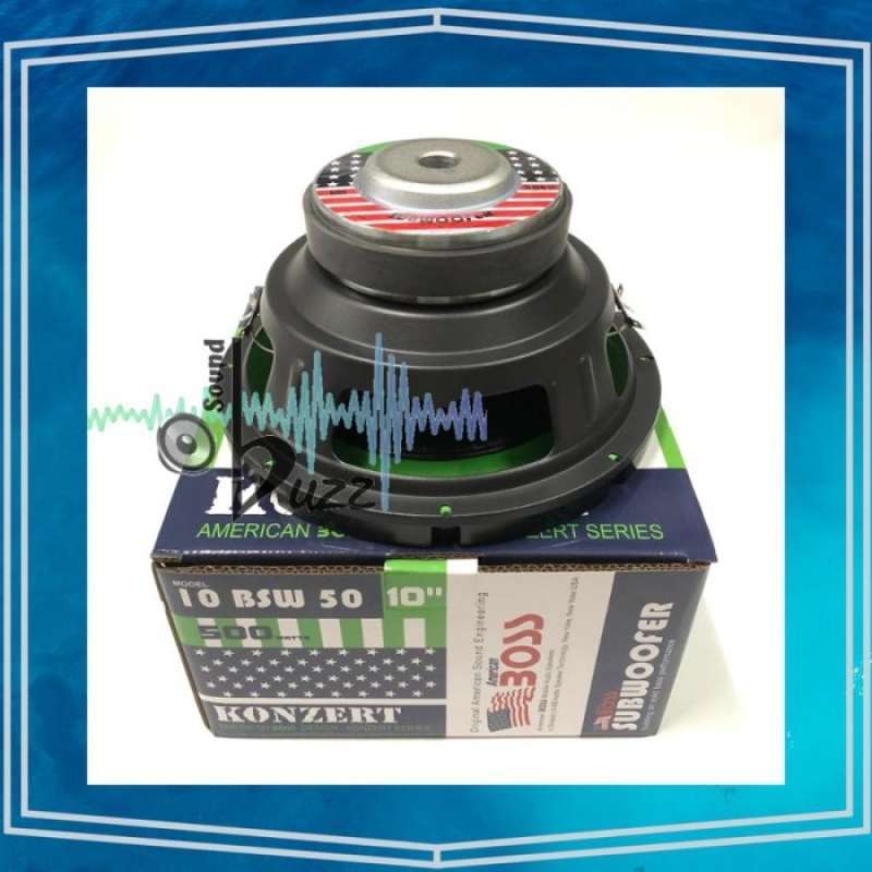speaker 10 inch professional subwoofer american boss 10 bsw 50