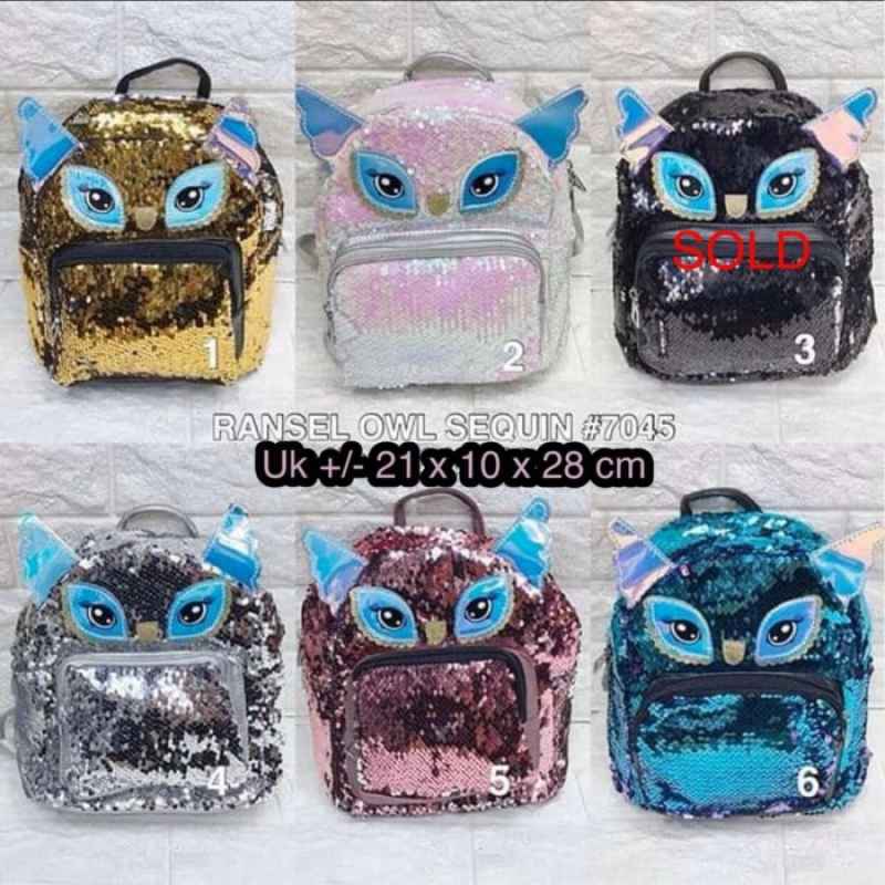 Owl backpack justice deals