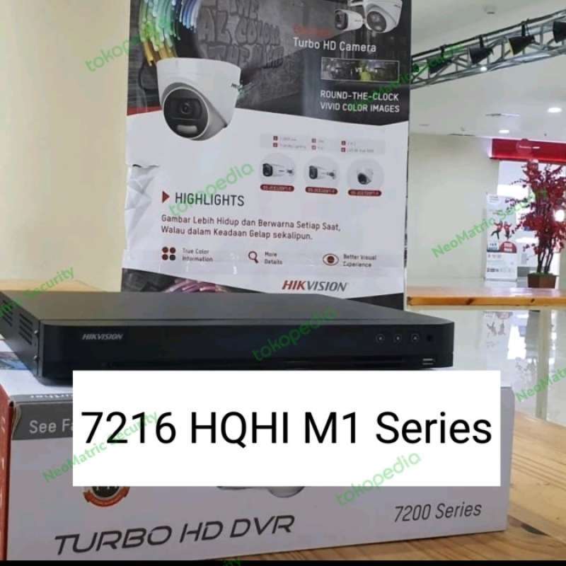 Hikvision dvr 7216 top