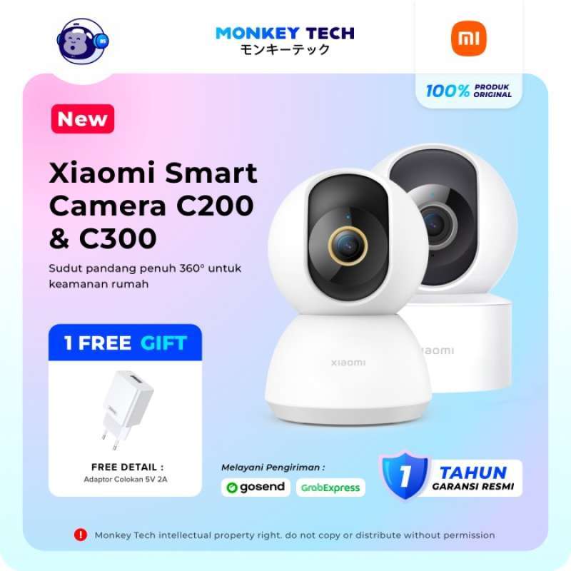 Paket online cctv xiaomi