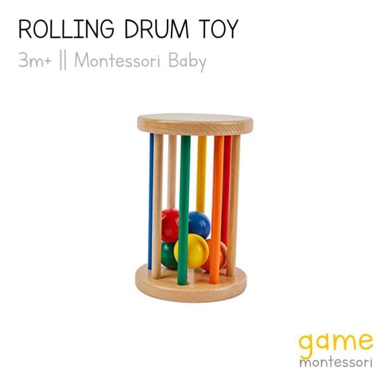 Montessori rolling drum cheap