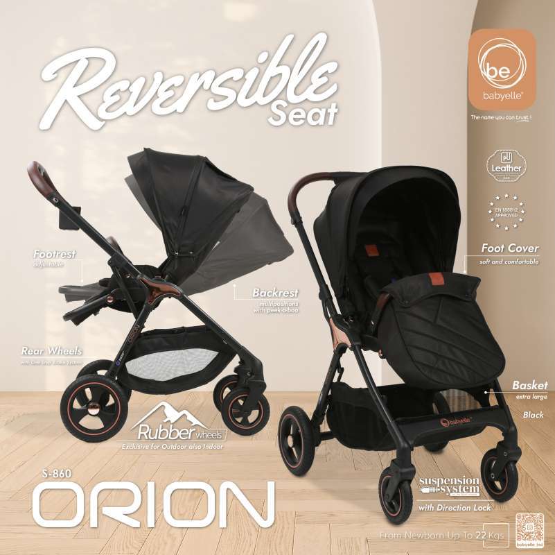 Jual Babyelle Orion S 860 Baby Elle S860 Reversible Seat Stroller