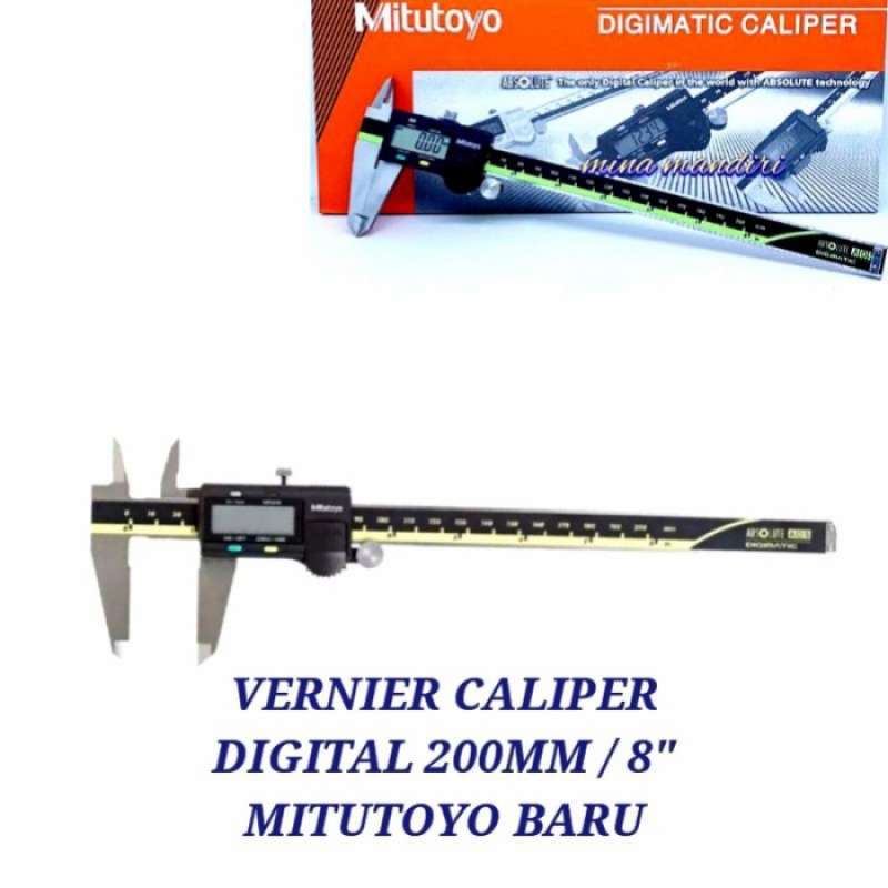 Harga caliper store digital mitutoyo 200mm