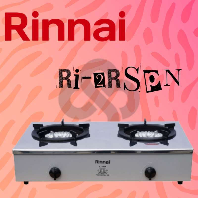 Jual Rinnai RI2RSP Kompor 2 Tungku Kuat Besi Cor di Seller SS Outlet -  Pengasinan, Kota Bekasi | Blibli