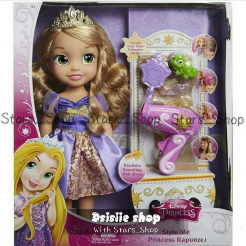 Jual Mainan Boneka Disney Doll Style Me Princess Rapunzel Original
