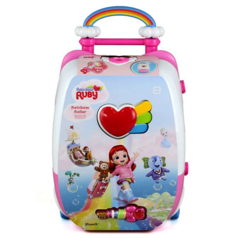Rainbow ruby roller suitcase online