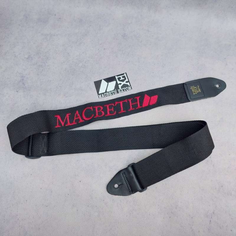 Macbeth on sale guitar strap
