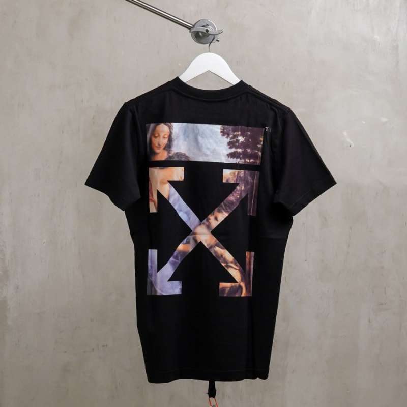 Off white t shirt louvre hot sale