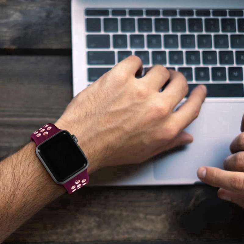 Promo Certafina Nike Sport Strap For Apple Watch Band 38/40/41/42