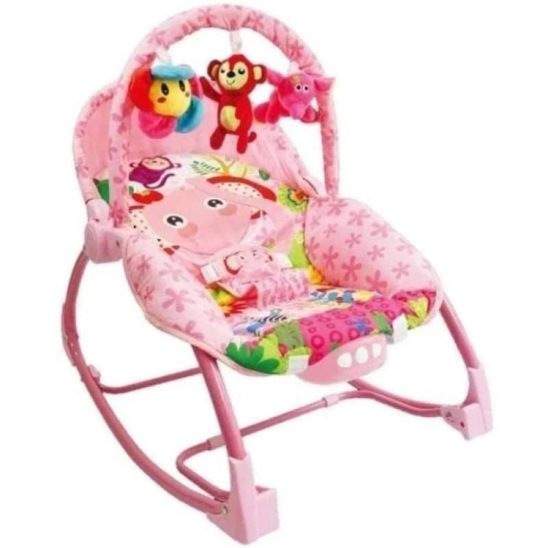 Kursi Goyang Bayi Baby Bouncer Kado Baby Murah Musik Getar Lampu