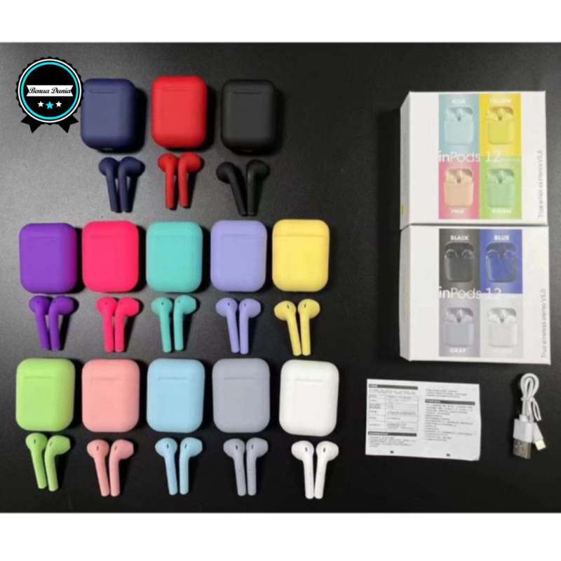 Earphone top bluetooth macaron