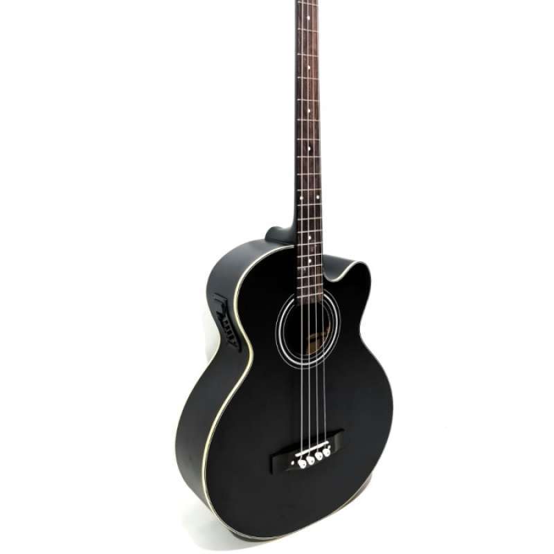 Jual Gitar Bass Ibanez Original Accoustic Elektrik Warna Hitam di