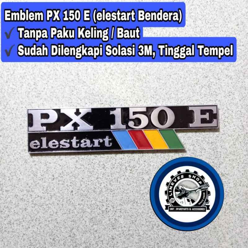 Badge Vespa PX 150 E Elestart