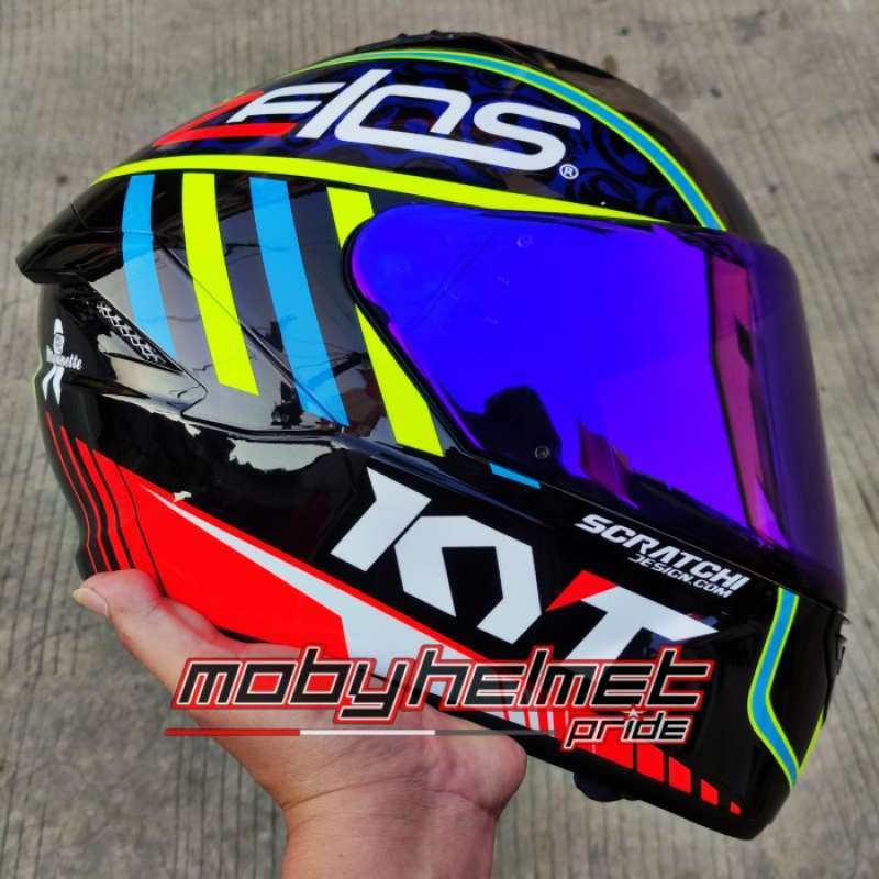 Visor iridium cheap blue kyt nfr