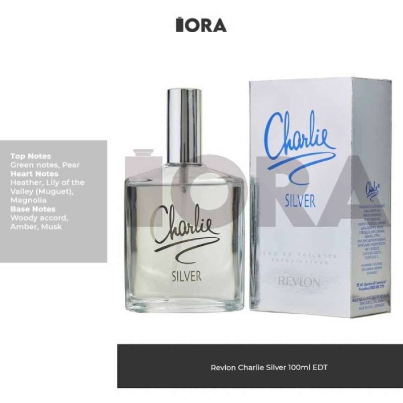 Jual Revlon Charlie Silver 100ml EDT Parfum Original di Seller