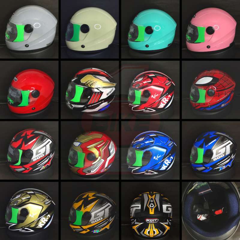 Promo Helm Full Face Anak Scott Helm Full Face Anak Anak Cowok