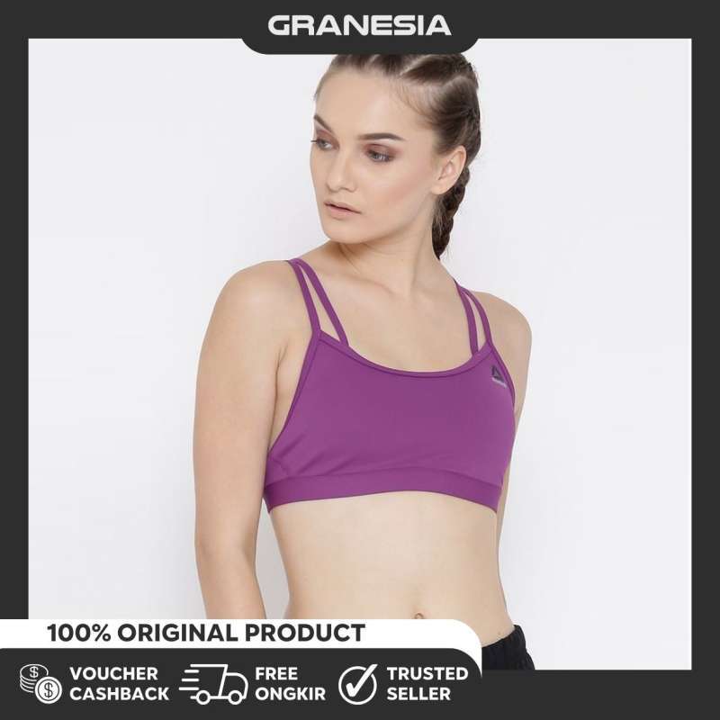Promo Reebok Hero Strappy Padded Sports Bra BS1657 Bra Olahraga