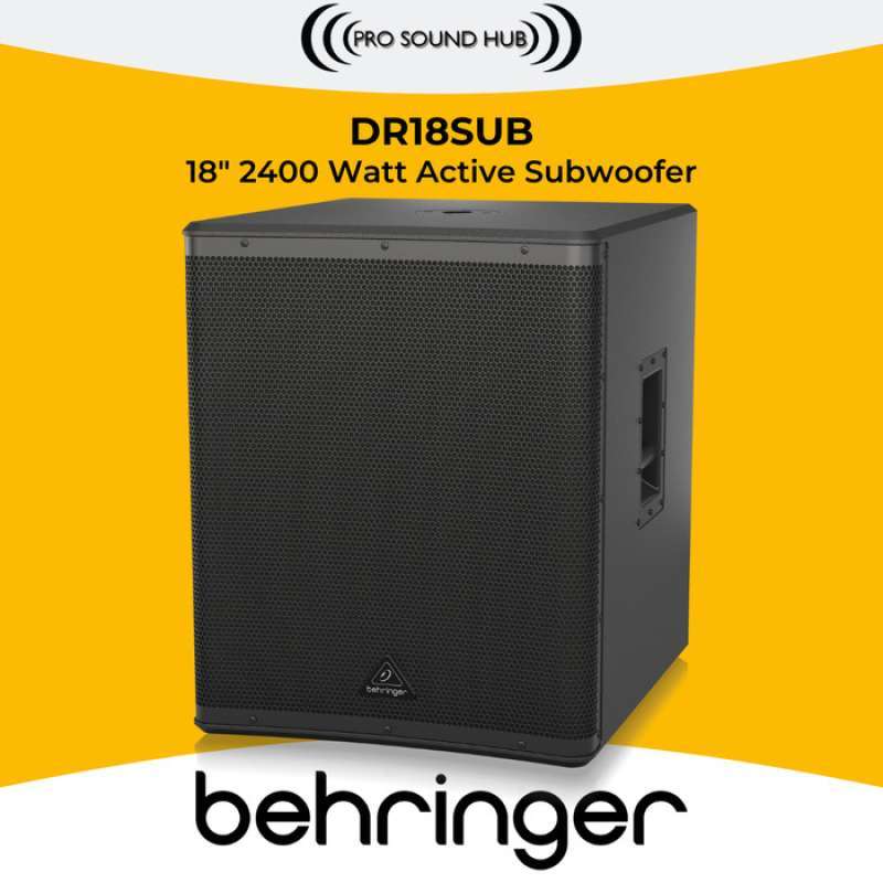 Behringer 18 best sale sub