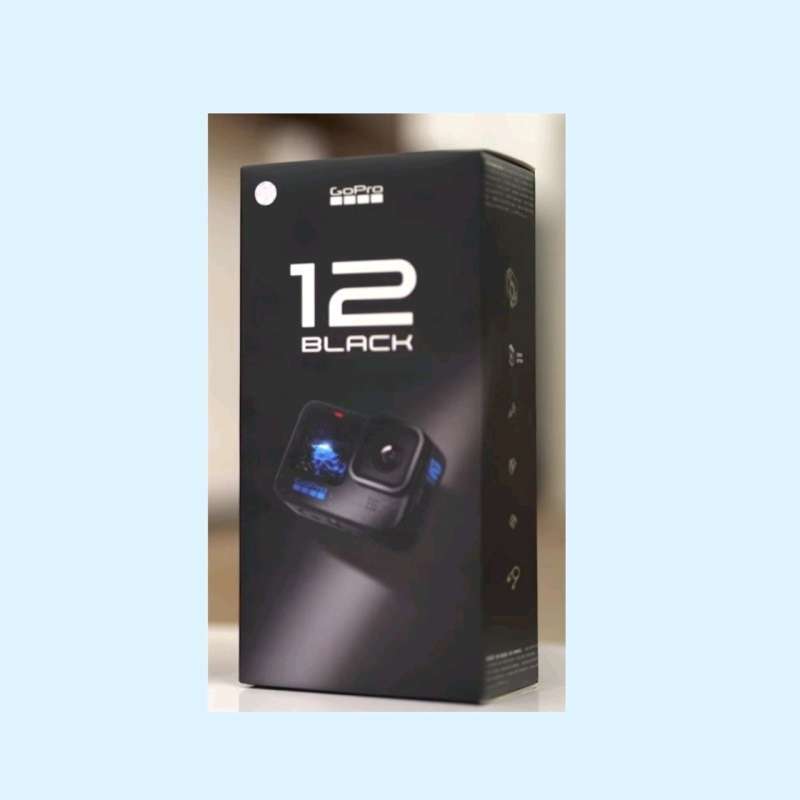 GOPRO HERO 12 BLACK HDR VIDEO GARANSI RESMI HERO12 BEST ACTION CAMERA