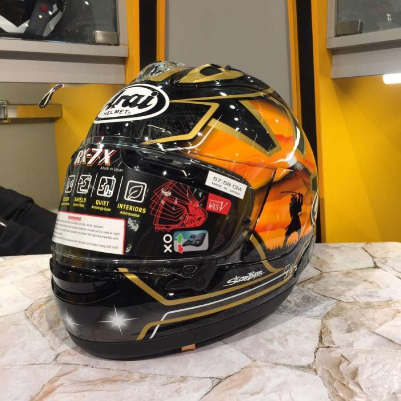 Helm top arai samurai