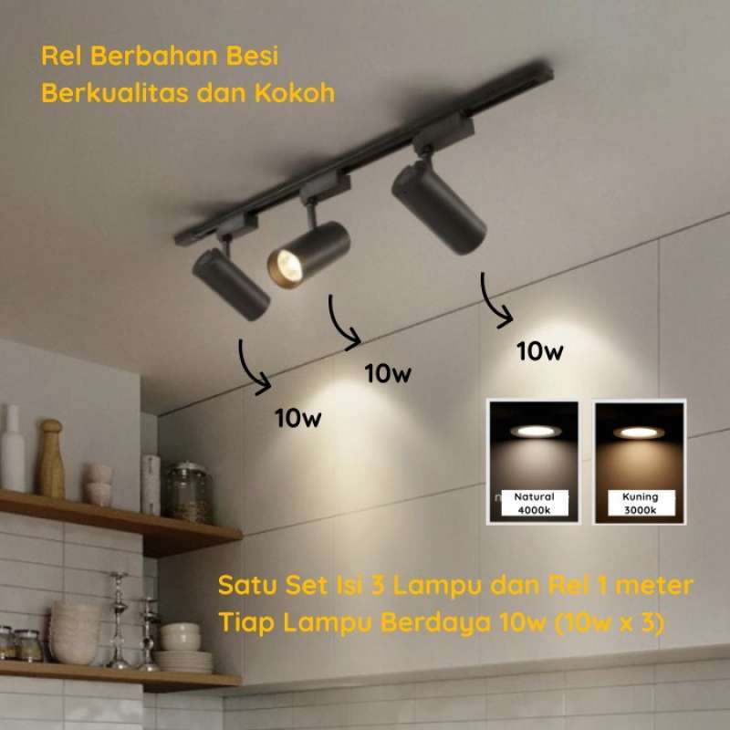 Harga track light sale