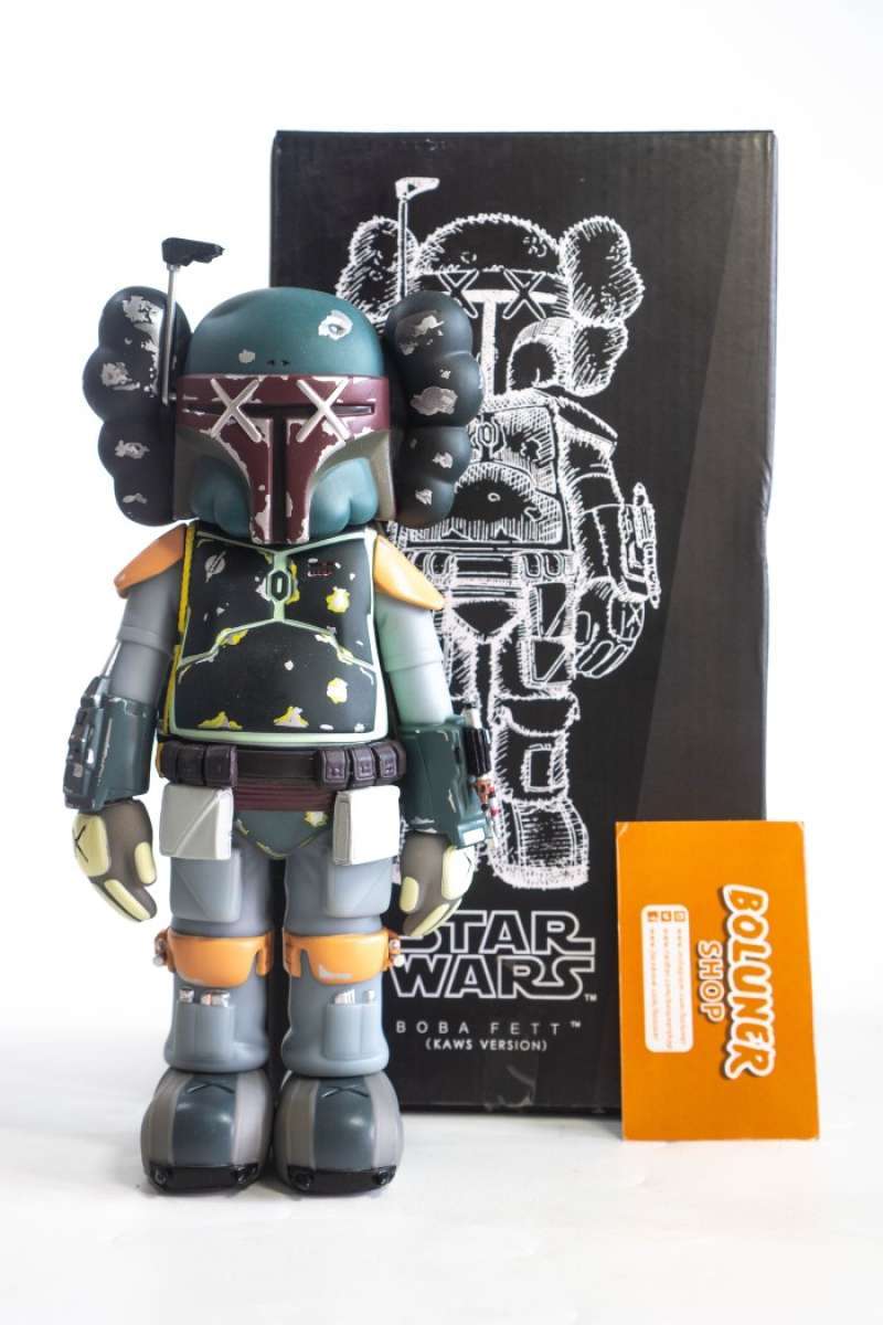 カウズ KAWS ×STAR WARS×MEDICOM TOY BobaFett Promo Figure Kaws Boba