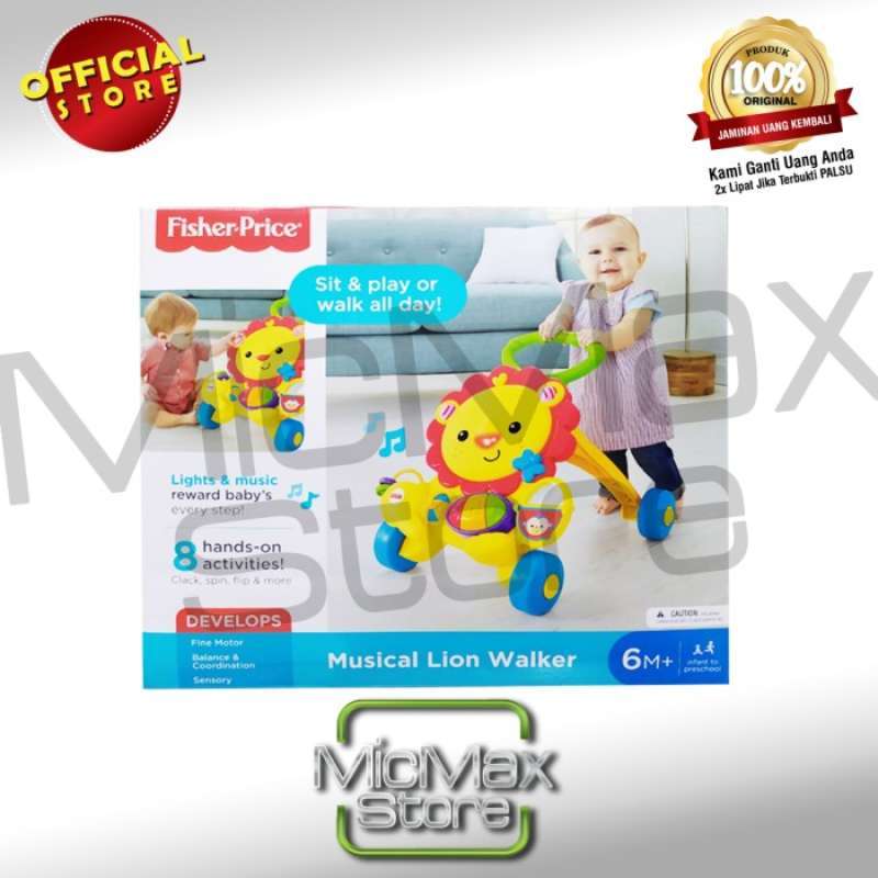 Jual Fisher Price Musical Lion Walker Alat Bantu Jalan Bayi Baby Walker Di Seller Luarbiasa Shop Harapan Jaya Kota Bekasi Blibli