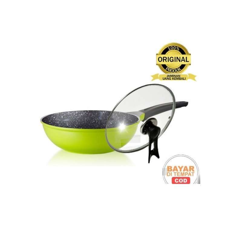 Kangen Korea Panci Wok Pan 30 Wajan Teflon Anti Lengket