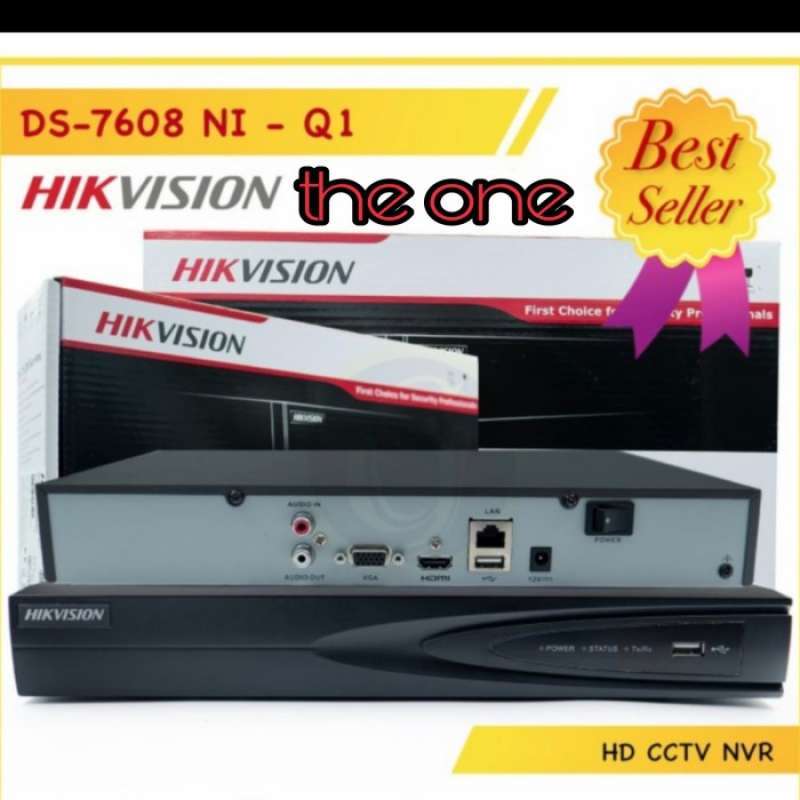 Promo Terbatas Nvr Hikvision Ds 7608Ni Q1 Ds7608Ni Q1 Ds 7608 Ni Q1 8 Channel