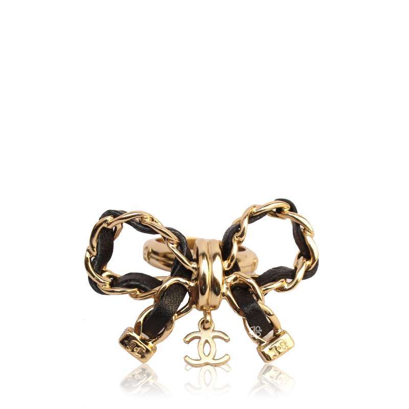 Chanel ribbon clearance ring
