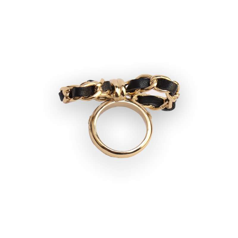 Chanel on sale ribbon ring