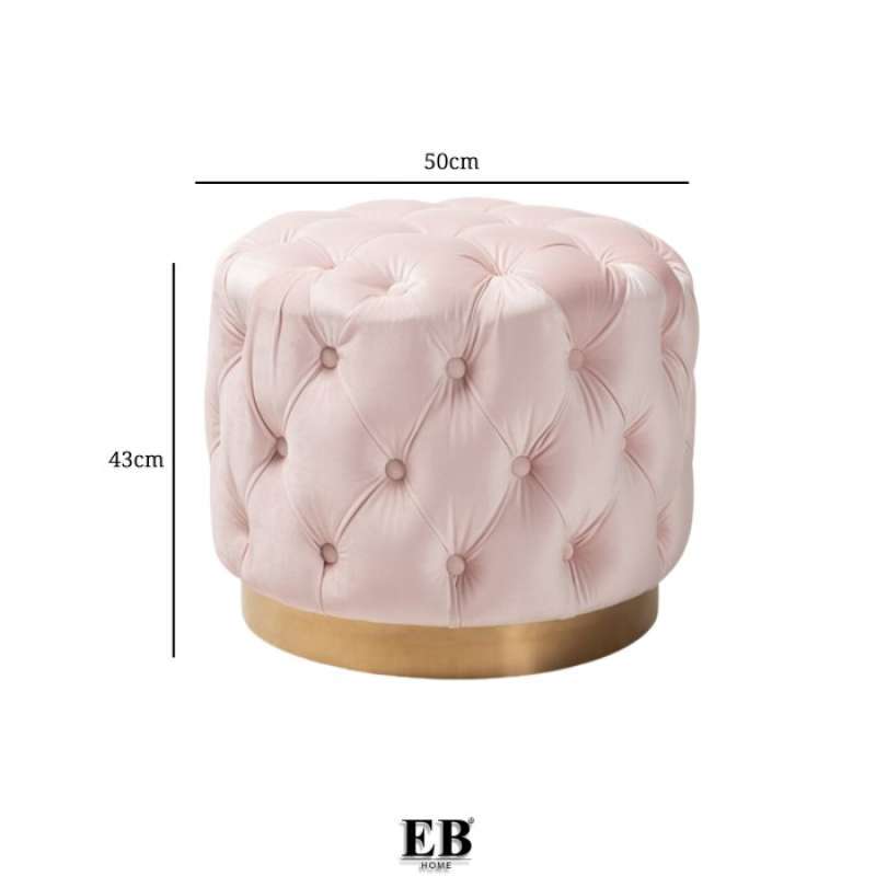 Pink puff chair sale