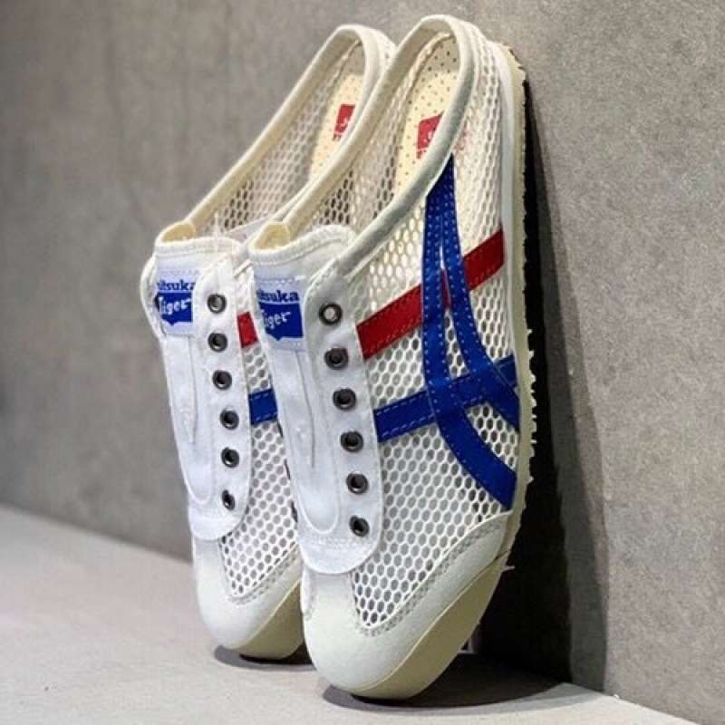 Jual onitsuka tiger mexico 66 sabot france white blue red di