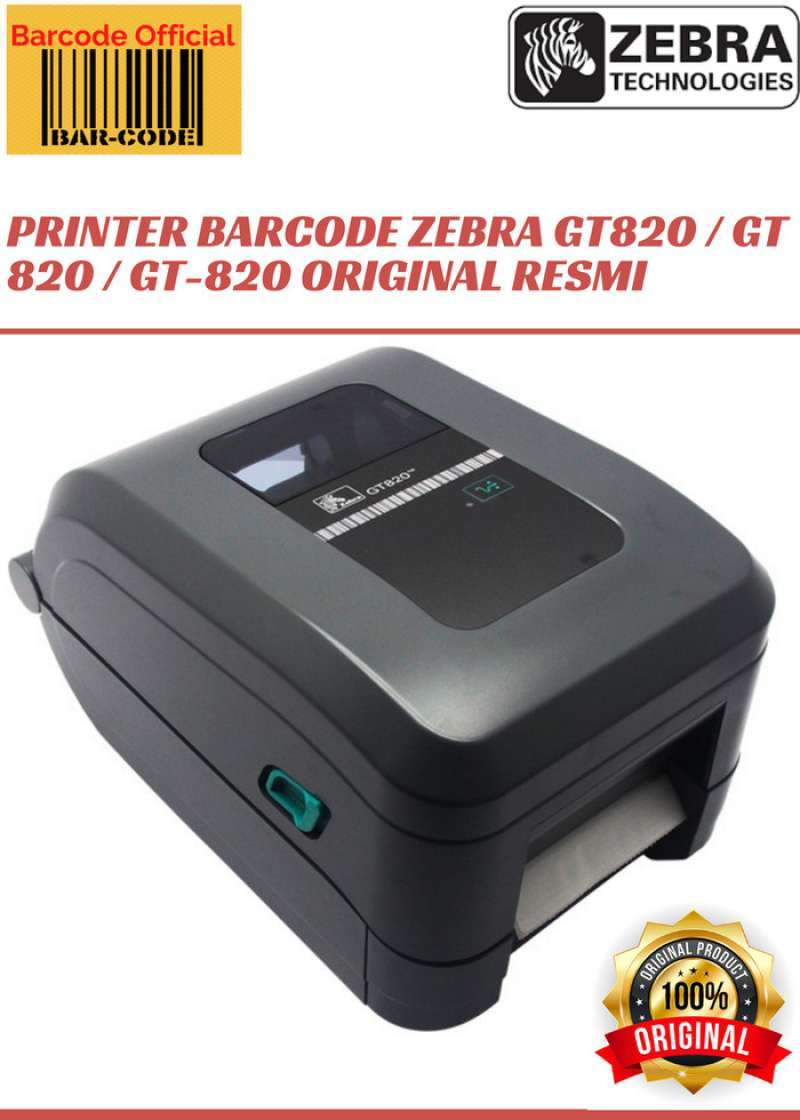 BARCODE PRINTER ZEBRA GT 820 GT 820 PRINTER BARCODE ZEBRA GT820