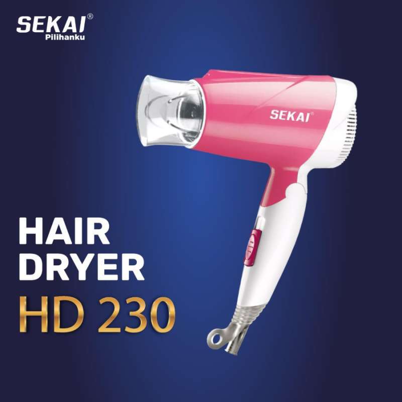 Jual SEKAI Hair Dryer Pengering Rambut HD 230 HD230 500 watt