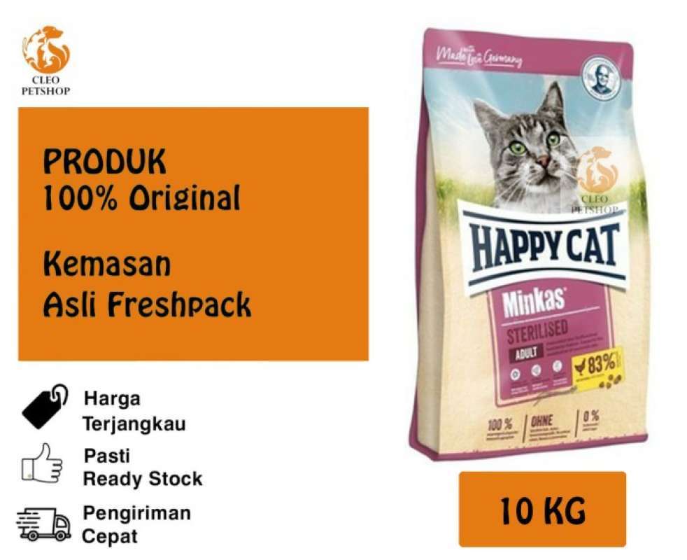 Happy cat adult sterilised online