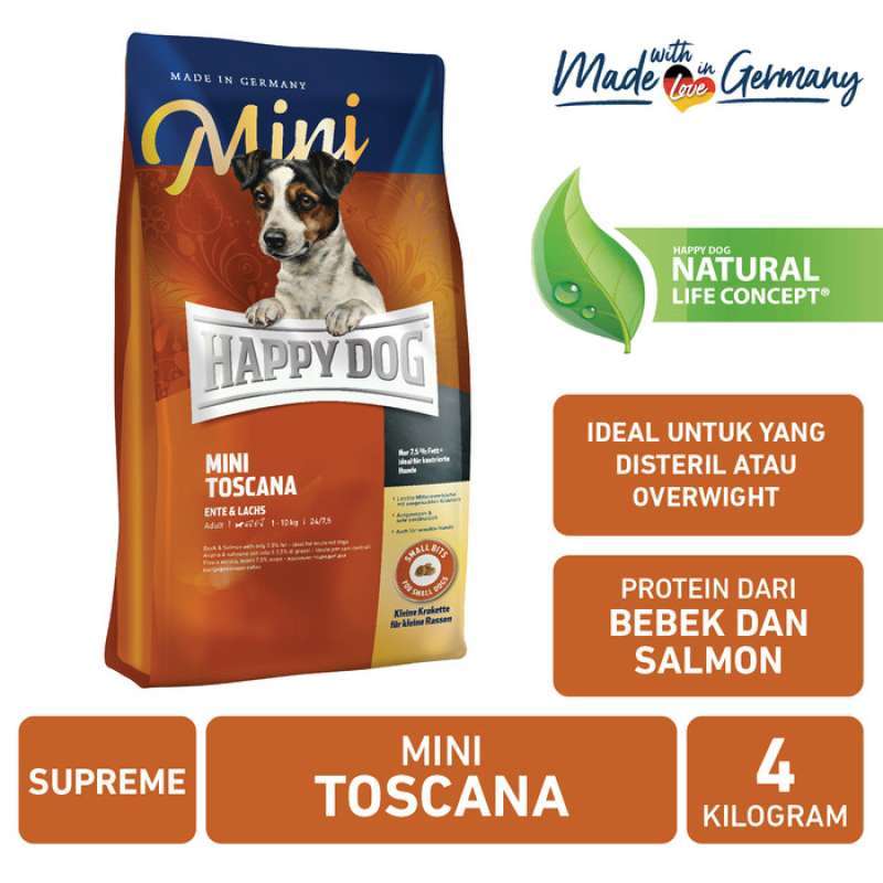 Happy dog deals mini toscana