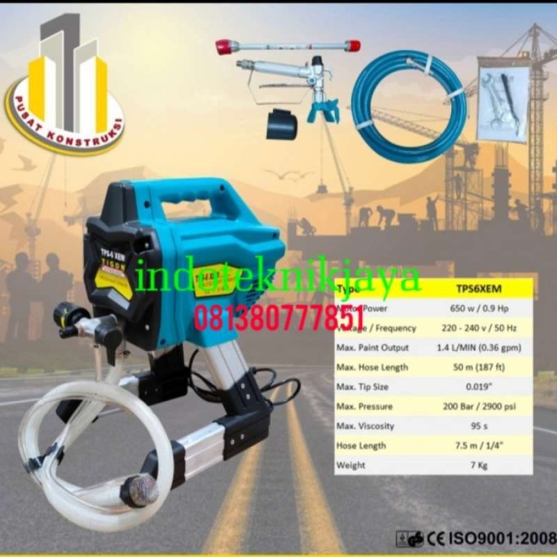 Tigon store airless spray