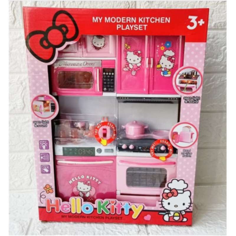 My modern kitchen playset hello kitty top